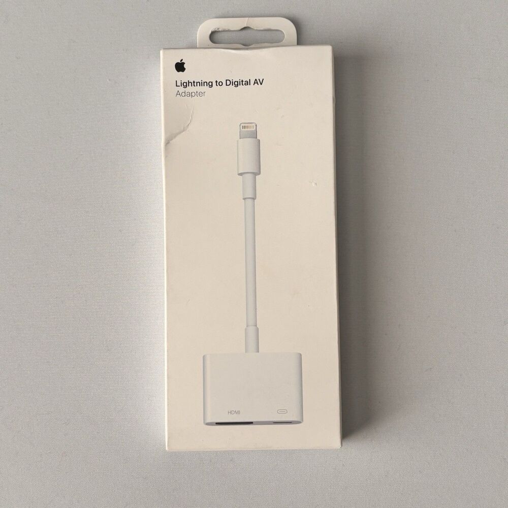 New Apple Lightning to Digital AV Adapter